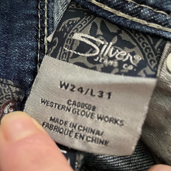 Silver Jeans size 24/31 - Picture 8 of 8
